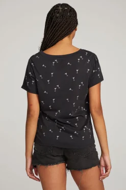 Cheap Silver Martinis Tee Women Loungewear|Graphics