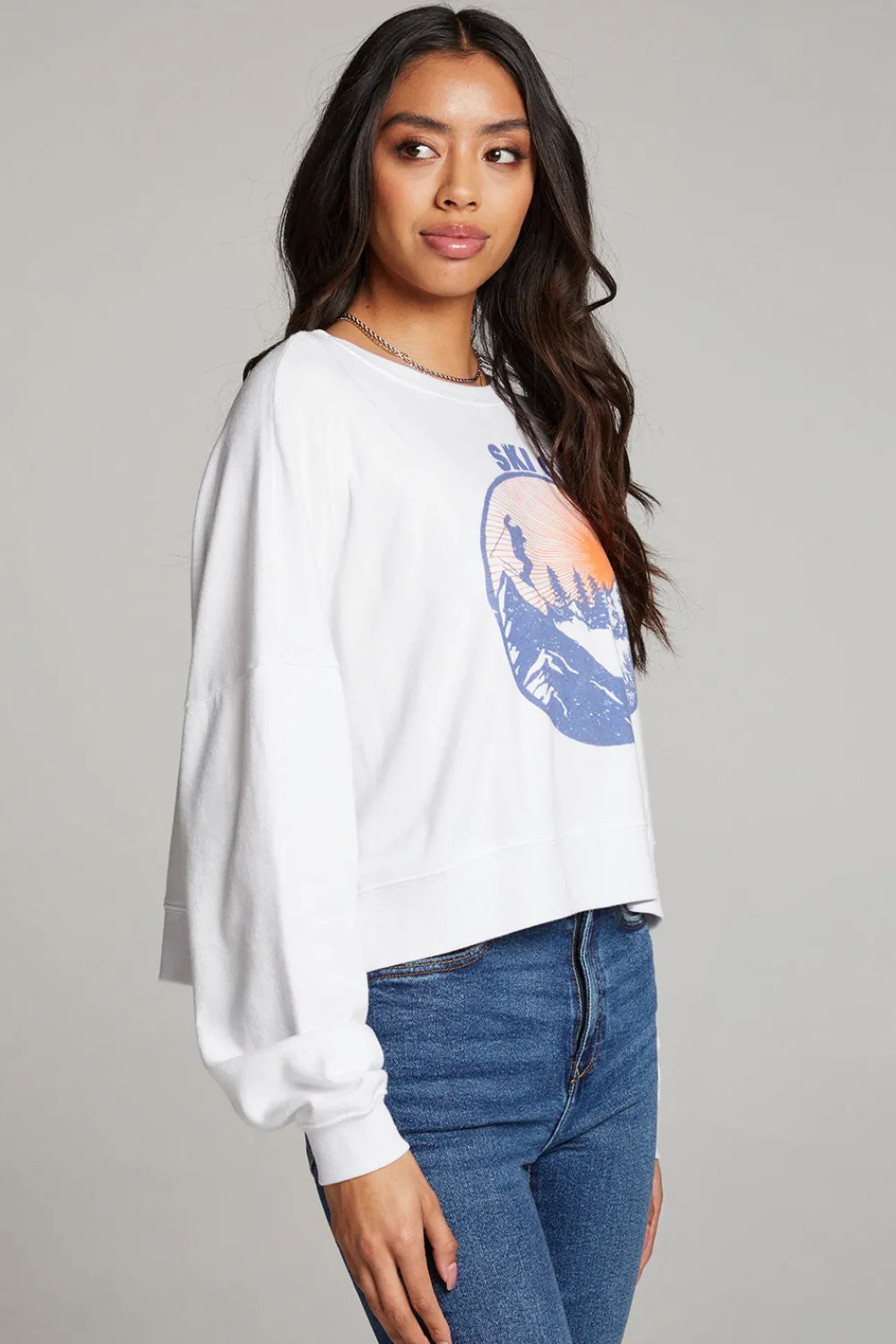 Outlet Ski Club Long Sleeve Women Loungewear|Graphics