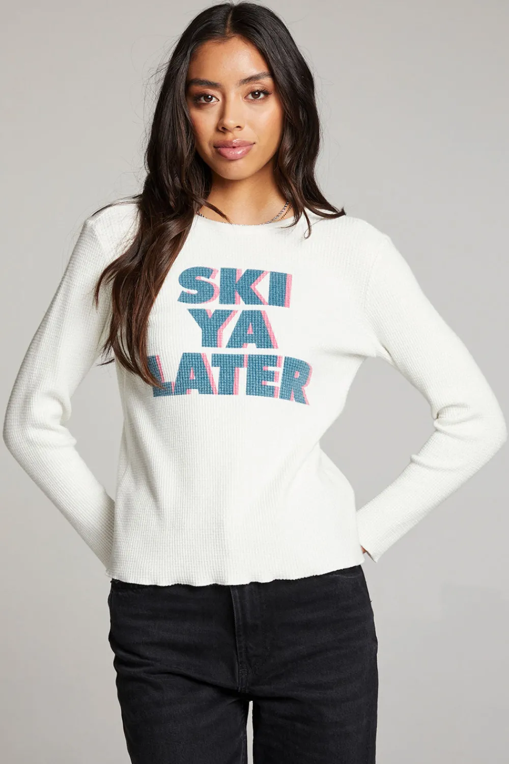 Shop Ski Ya Later Long Sleeve Women Loungewear|Graphics