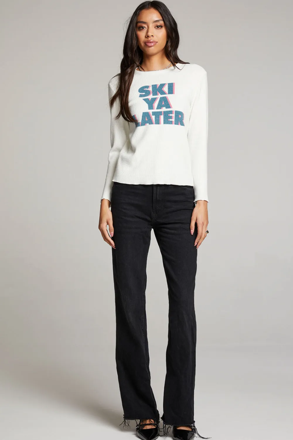 Shop Ski Ya Later Long Sleeve Women Loungewear|Graphics