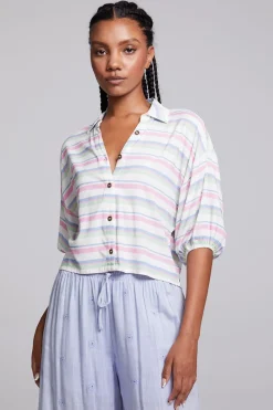 Best Sale Sofia Positano Stripe Blouse Women Loungewear|Tops