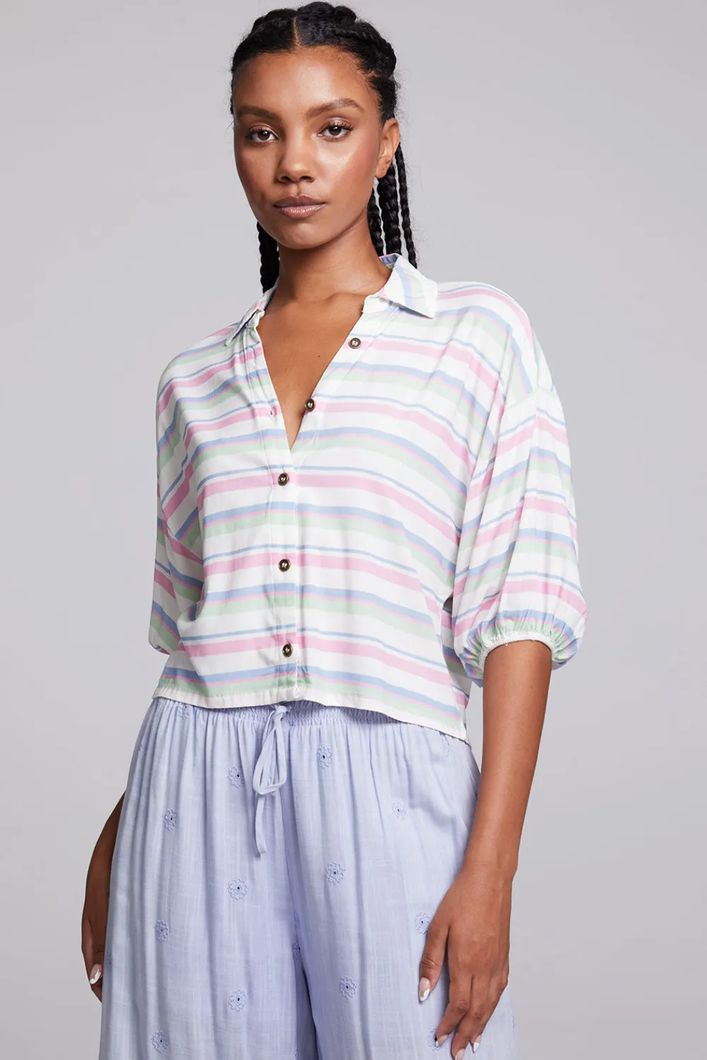 Best Sale Sofia Positano Stripe Blouse Women Loungewear|Tops