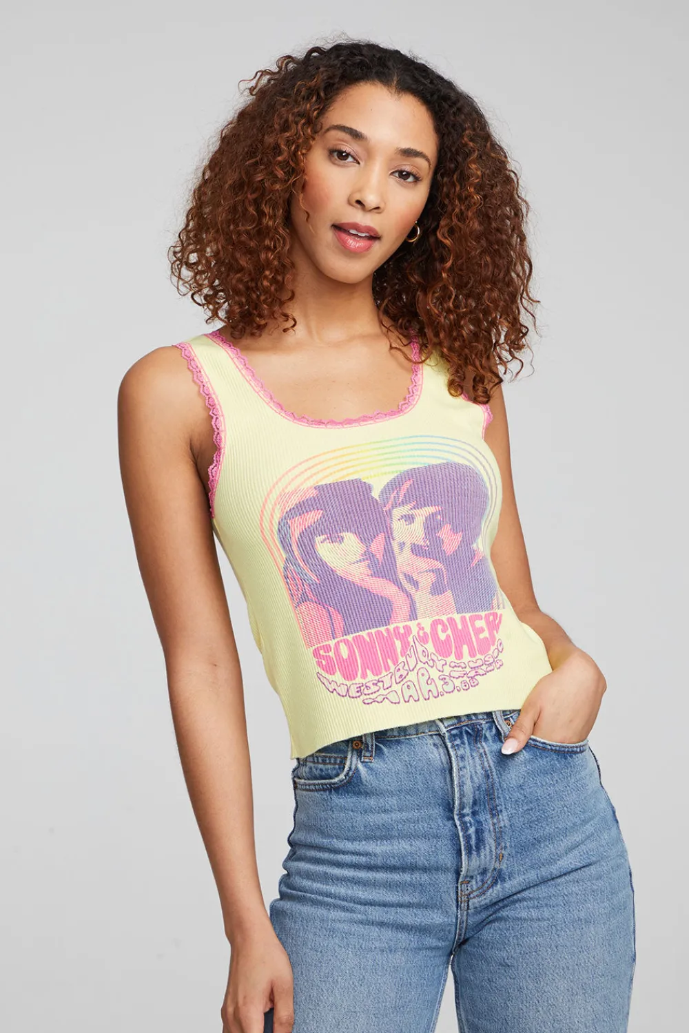 Flash Sale Sonny & Cher "Westbury Music Fair" Tank Top Women Loungewear|Music