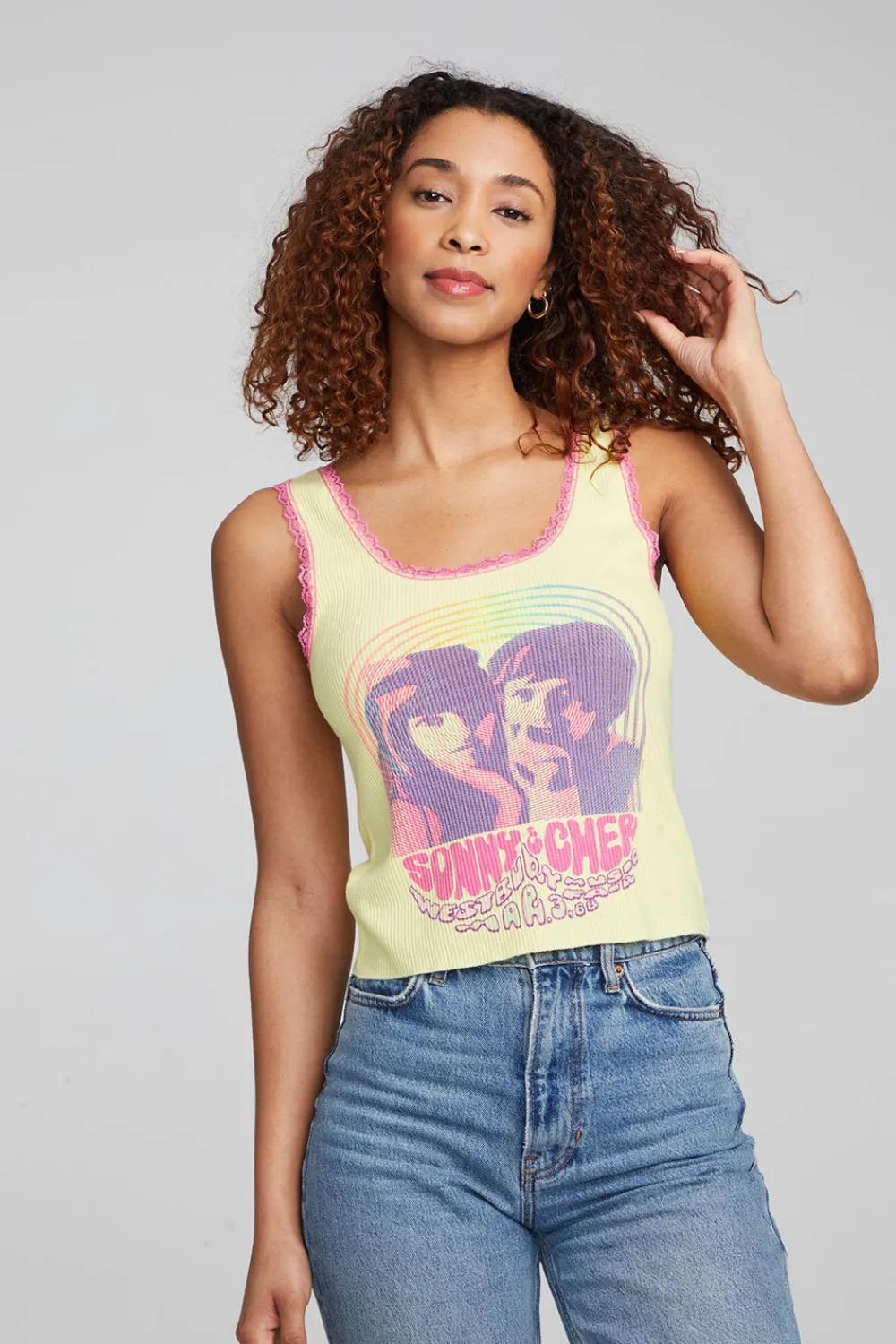 Flash Sale Sonny & Cher "Westbury Music Fair" Tank Top Women Loungewear|Music