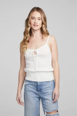 Fashion Spell White Star Tank Top Women Loungewear|Tops