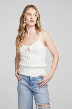 Fashion Spell White Star Tank Top Women Loungewear|Tops
