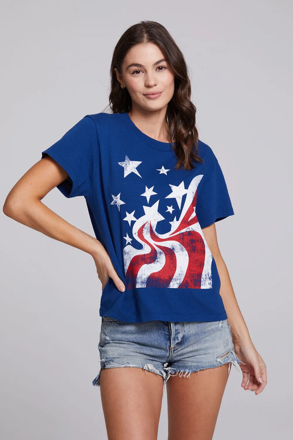 Hot Stars & Stripes Tee Women Loungewear|Graphics