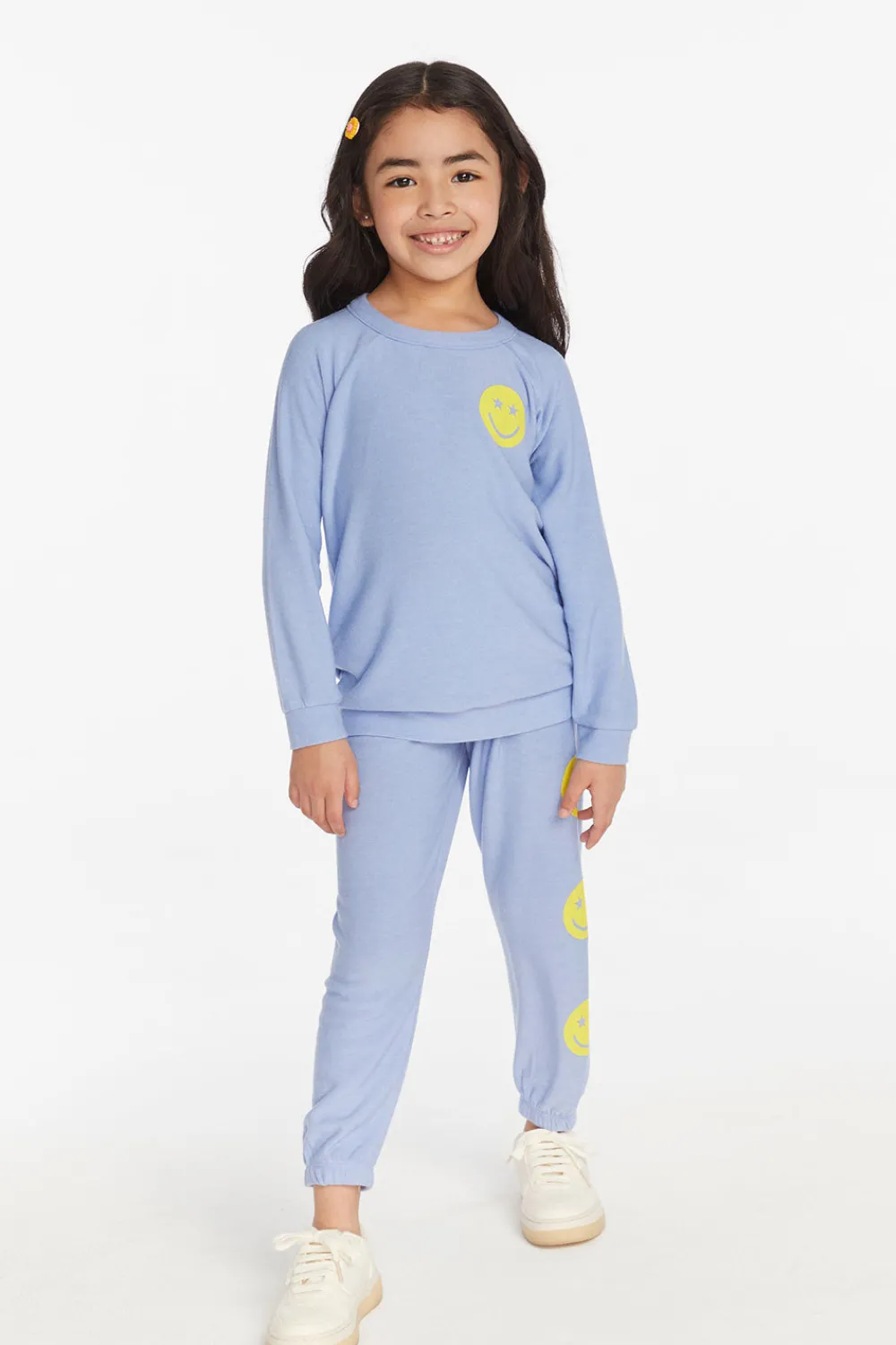 Hot Stars Smiley Cozy Knit Girls Pullover Kids Girls