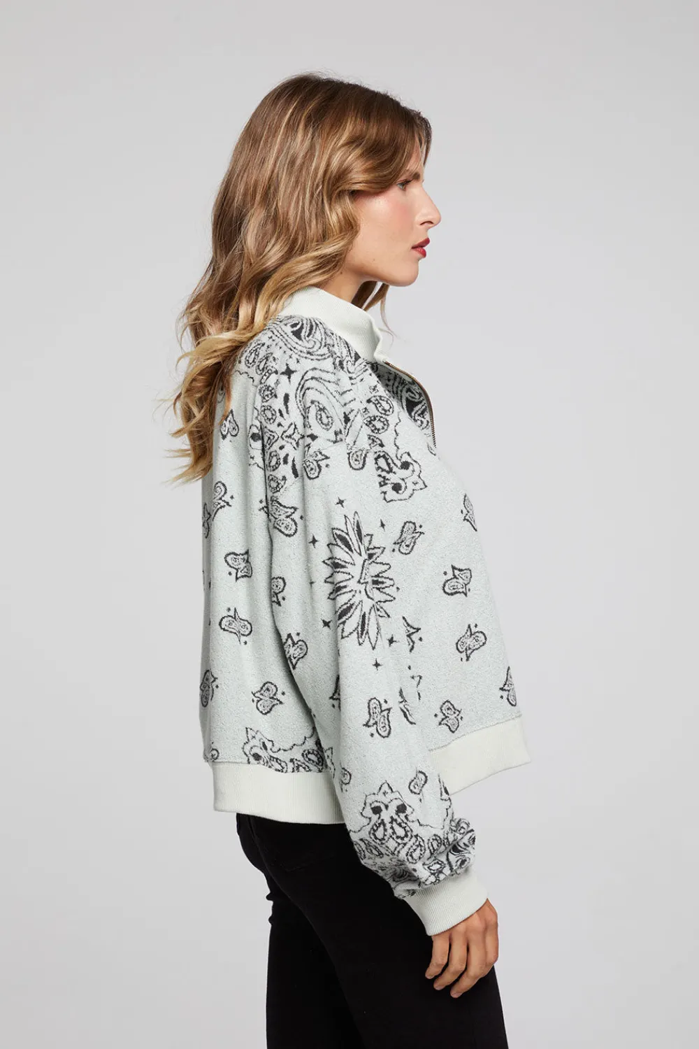 Store Stella Matcha Half Zip Pullover Women Loungewear|Tops
