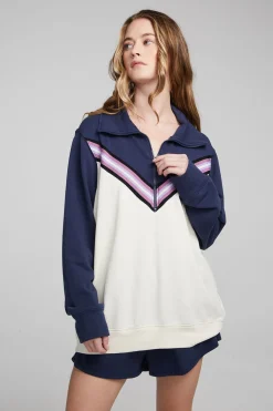 Flash Sale Stevie Almond Mood Indigo Pullover Women Outerwear|Loungewear
