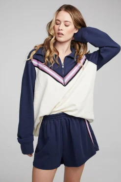 Flash Sale Stevie Almond Mood Indigo Pullover Women Outerwear|Loungewear