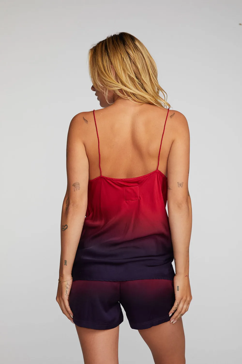 Store Stretch Silky Woven Tank Top Women Loungewear|Tops