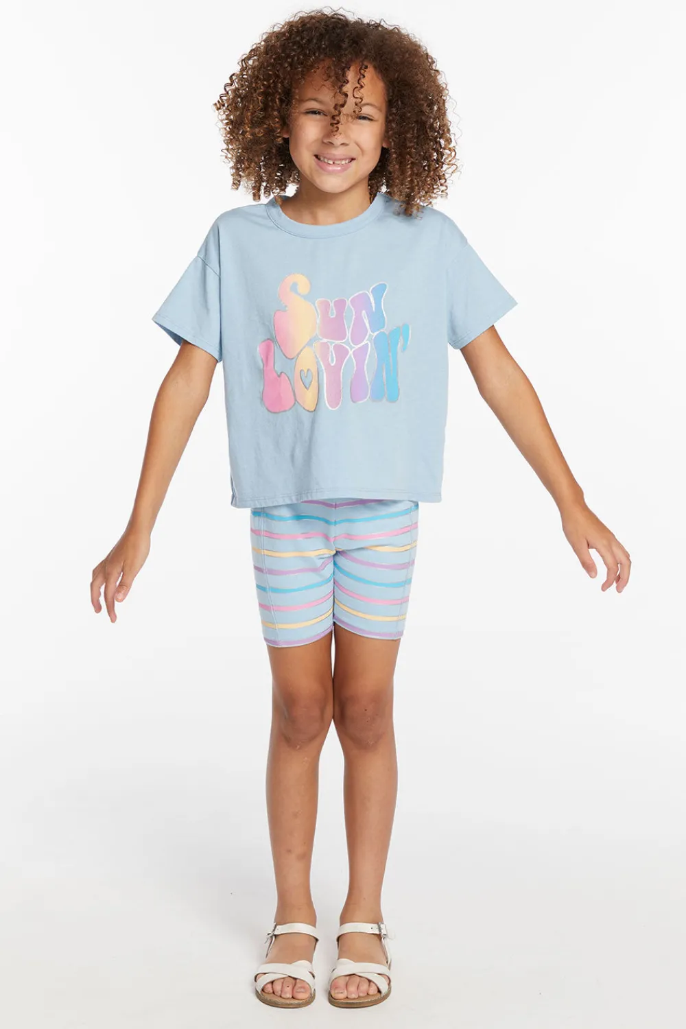 Sale Sun Lovin' Girls Tee Kids Girls