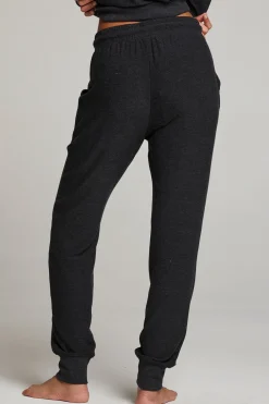 Cheap Tessa Black Jogger Women Loungewear|Bottoms