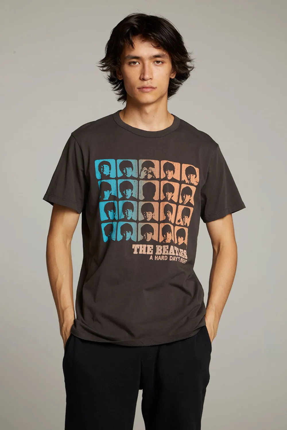 Cheap The Beatles A Hard Day's Night Crew Neck Tee Women Tops|Music
