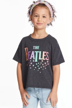 Outlet The Beatles Rainbow Logo Girls Tee Women/Kids Girls|Music