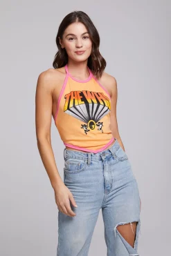 Flash Sale The Who Keith Moon Wallflower Halter Top Women Loungewear|Music
