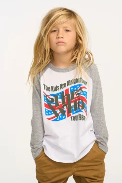 Shop The Who The Kids Are Alright Tour Baseball Tee Women/Kids/BOY Boys|Music