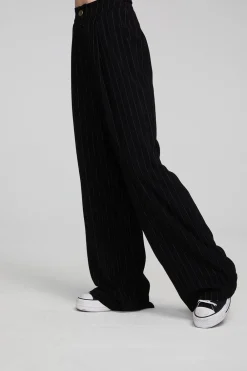 Best Sale Theo Beverly Pinstripe Trousers Women Loungewear|Bottoms