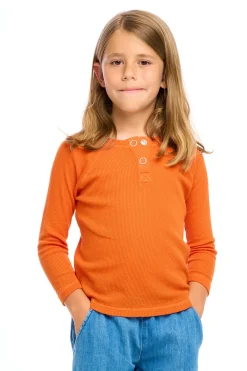 Shop Thermal Long Sleeve Raglan Henley Kids/BOY Boys