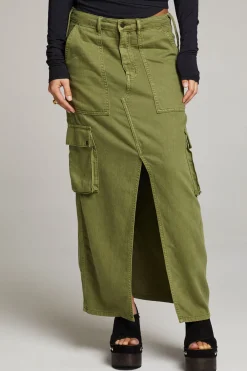 Best Tri Sphagnum Maxi Skirt Women Loungewear