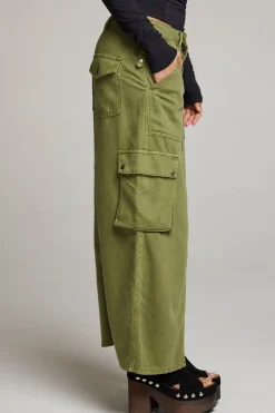Best Tri Sphagnum Maxi Skirt Women Loungewear