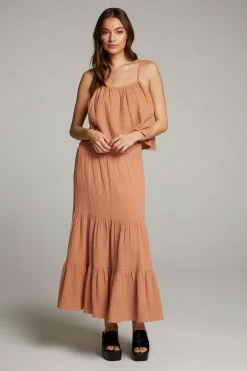 Fashion Tropical Bronze Top Women Loungewear|Tops