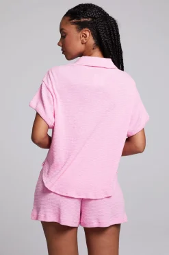 Hot Valentina Rosewater Button Down Women Loungewear|Tops