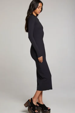 Outlet Vedaa Licorice Midi Dress Women Loungewear|Dresses