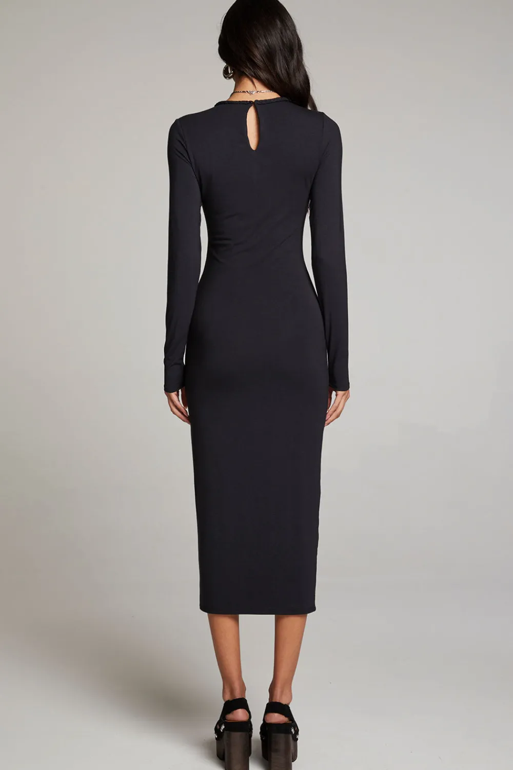 Outlet Vedaa Licorice Midi Dress Women Loungewear|Dresses