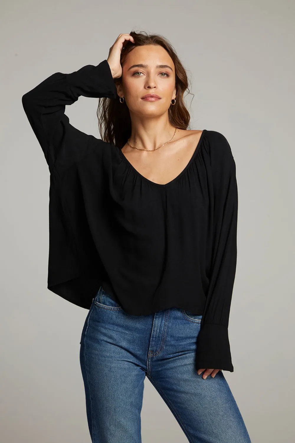 Discount Warren Licorice Blouse Women Loungewear|Tops