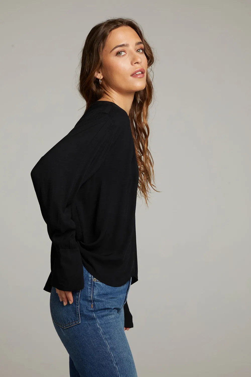 Discount Warren Licorice Blouse Women Loungewear|Tops