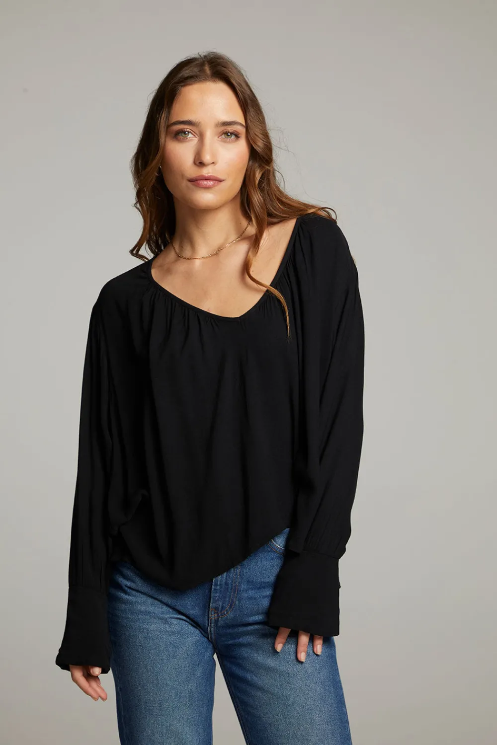 Discount Warren Licorice Blouse Women Loungewear|Tops
