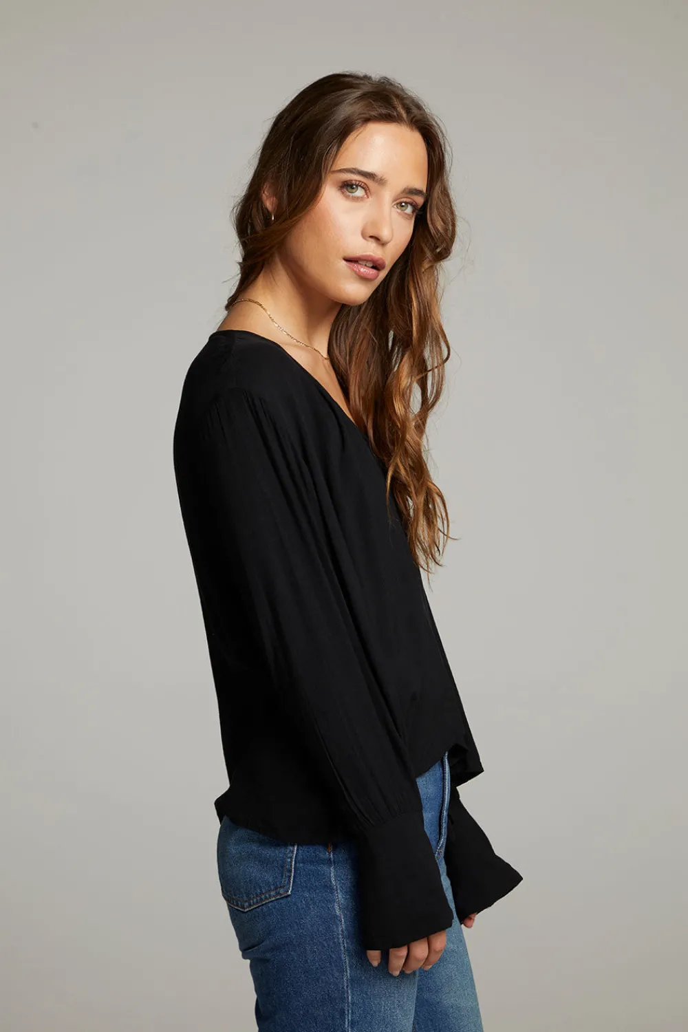 Discount Warren Licorice Blouse Women Loungewear|Tops
