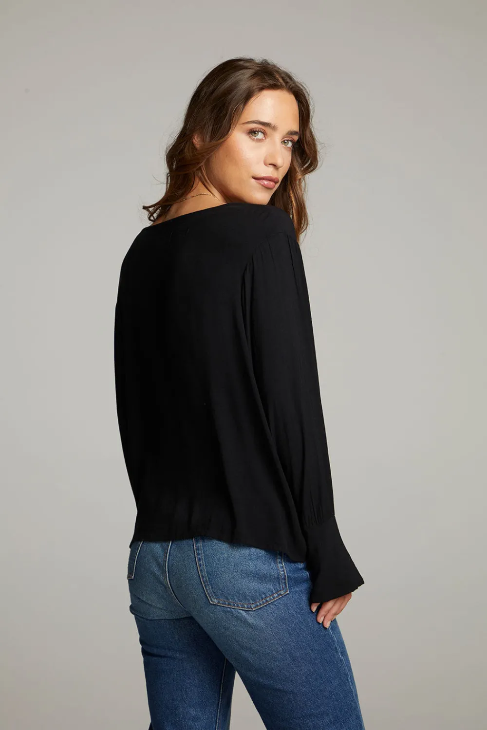 Discount Warren Licorice Blouse Women Loungewear|Tops