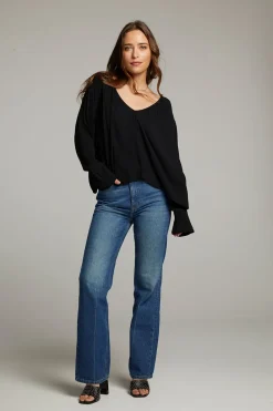 Discount Warren Licorice Blouse Women Loungewear|Tops