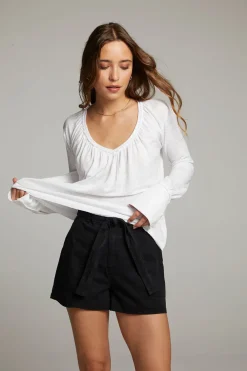 Outlet Warren White Blouse Women Loungewear|Tops