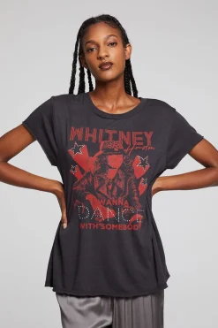 Shop Whitney Houston I Wanna Dance With Somebody Tee Women Loungewear|Music