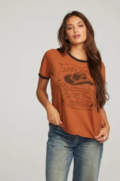 Best Willie Nelson Cowboys Tee Women Loungewear|Music