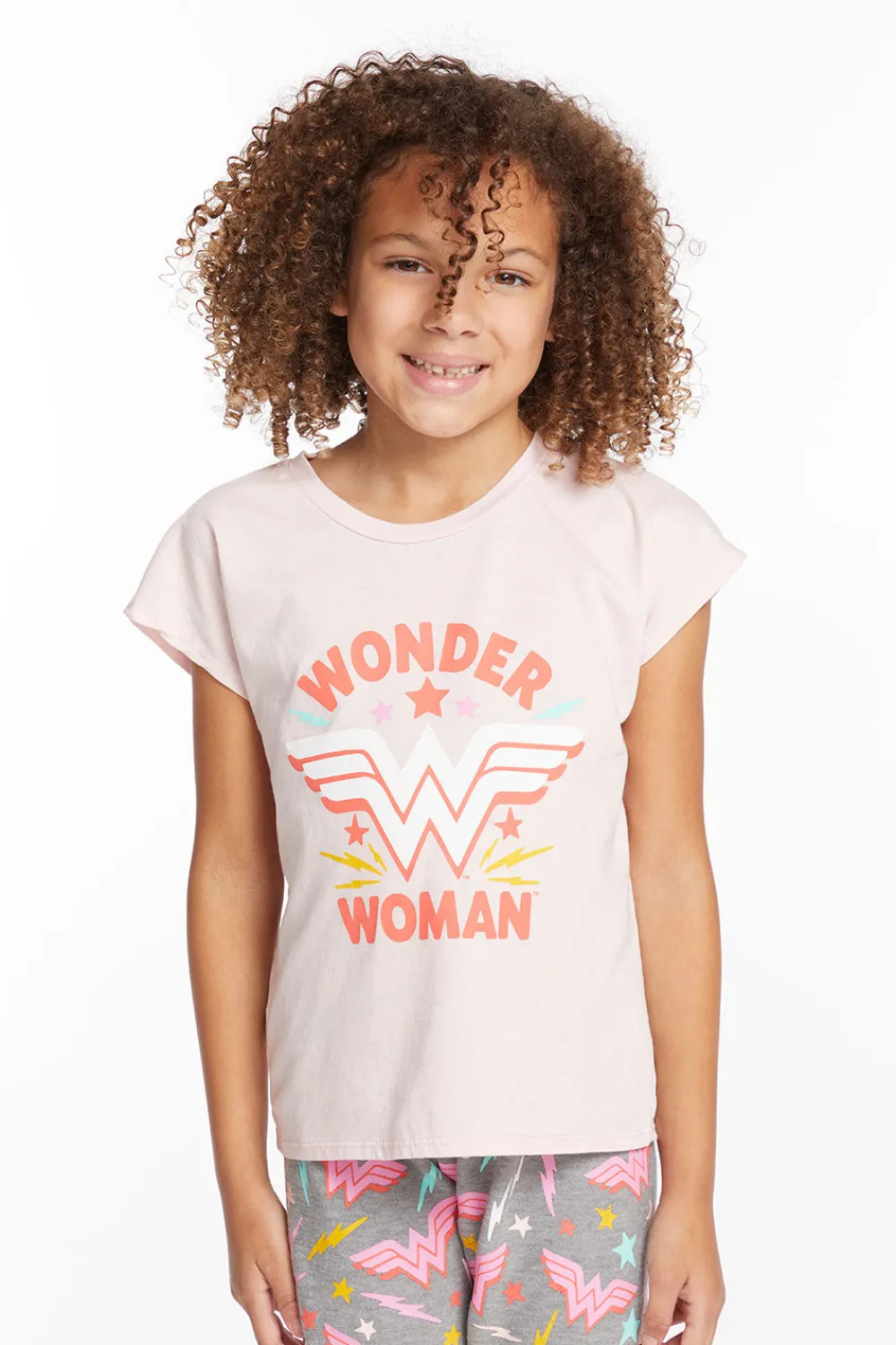 Best Wonder Woman Retro Logo Girls Tee Kids Girls