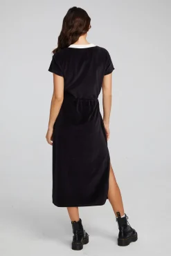 Best Woods Shadow Black Dress Women Loungewear|Dresses