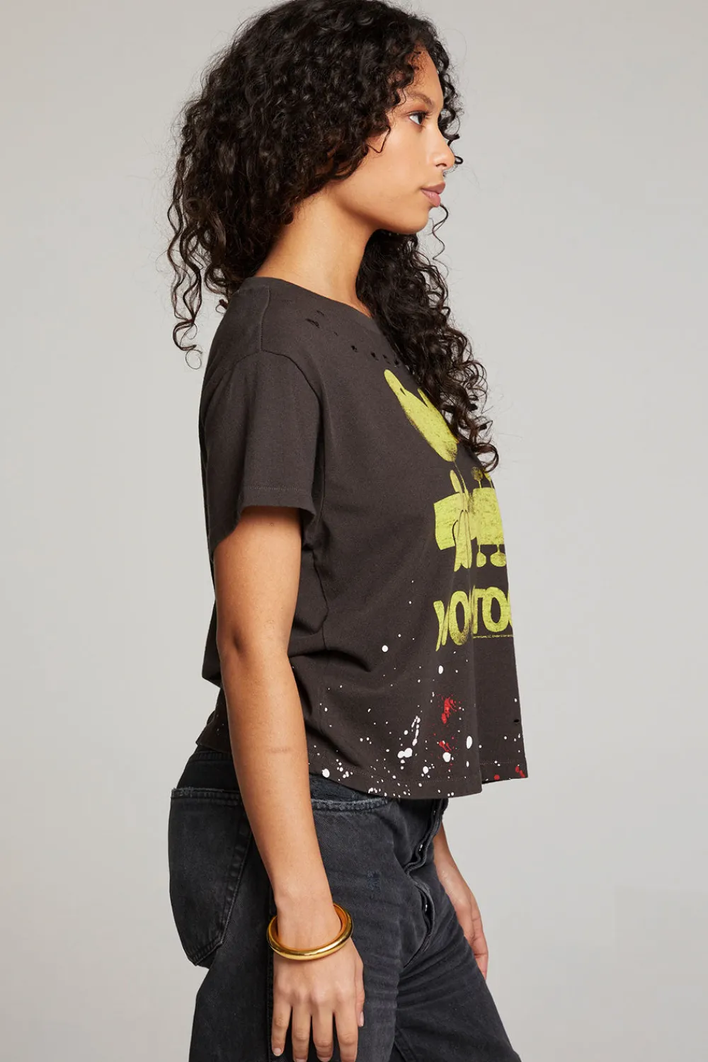 Hot Woodstock Bird On Guitar Tee Women Loungewear|Music