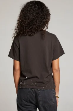 Hot Woodstock Bird On Guitar Tee Women Loungewear|Music