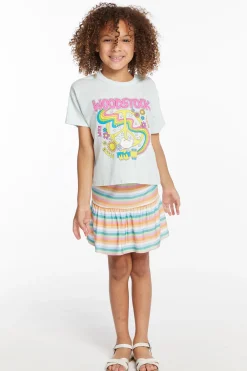 Hot Woodstock Peace Sign Girls Tee Women/Kids Girls|Music