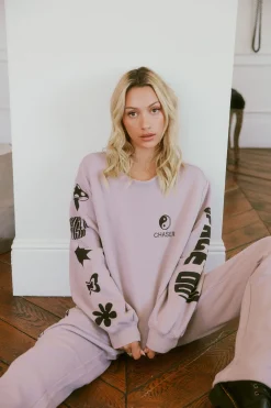 Best Sale World Icons Pullover Women Graphics|Tops