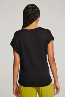 Cheap Wylie Licorice Tee Women Loungewear|Tops