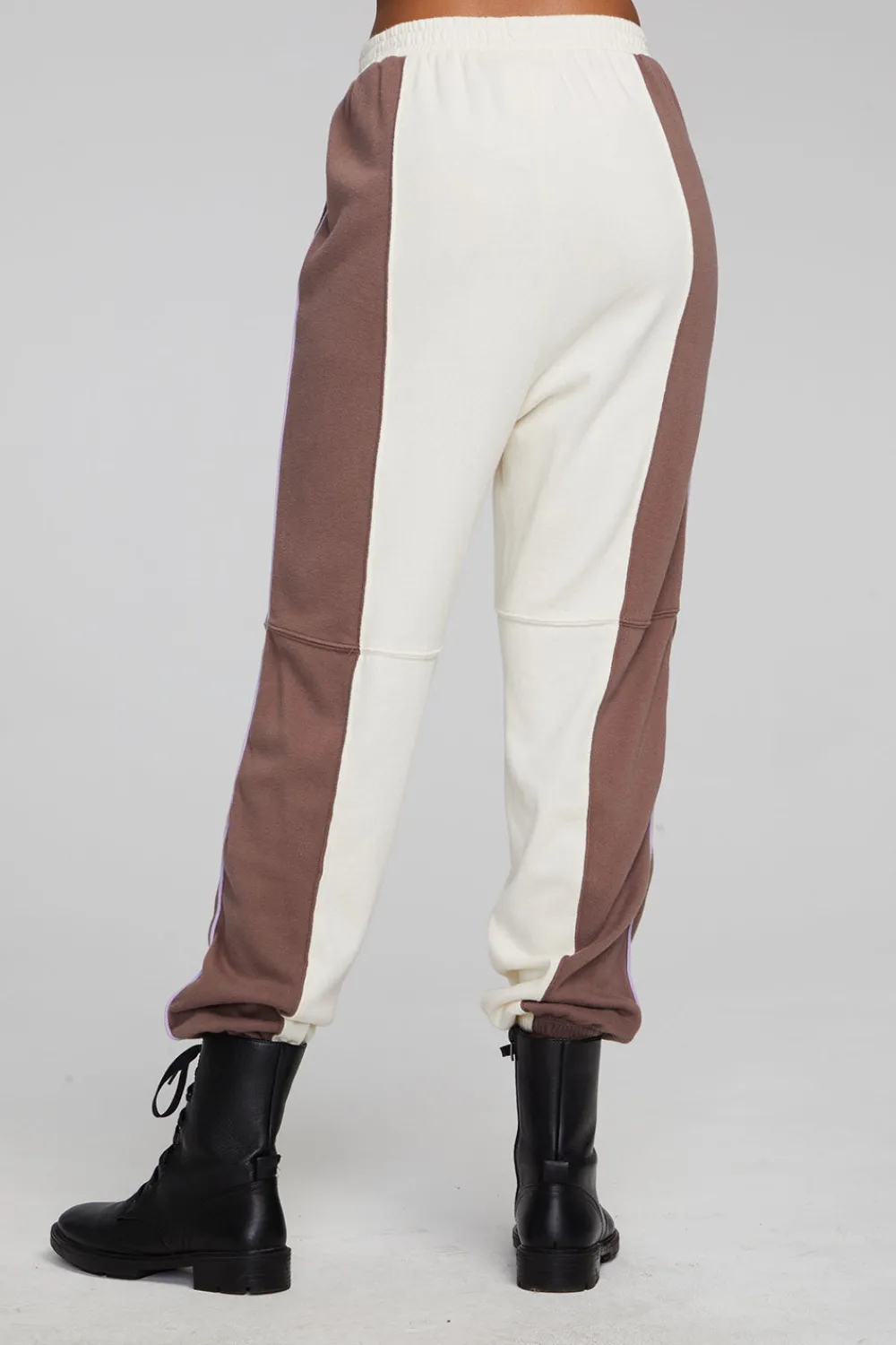 Flash Sale Yale Deep Taupe And Almond Jogger Women Loungewear|Bottoms