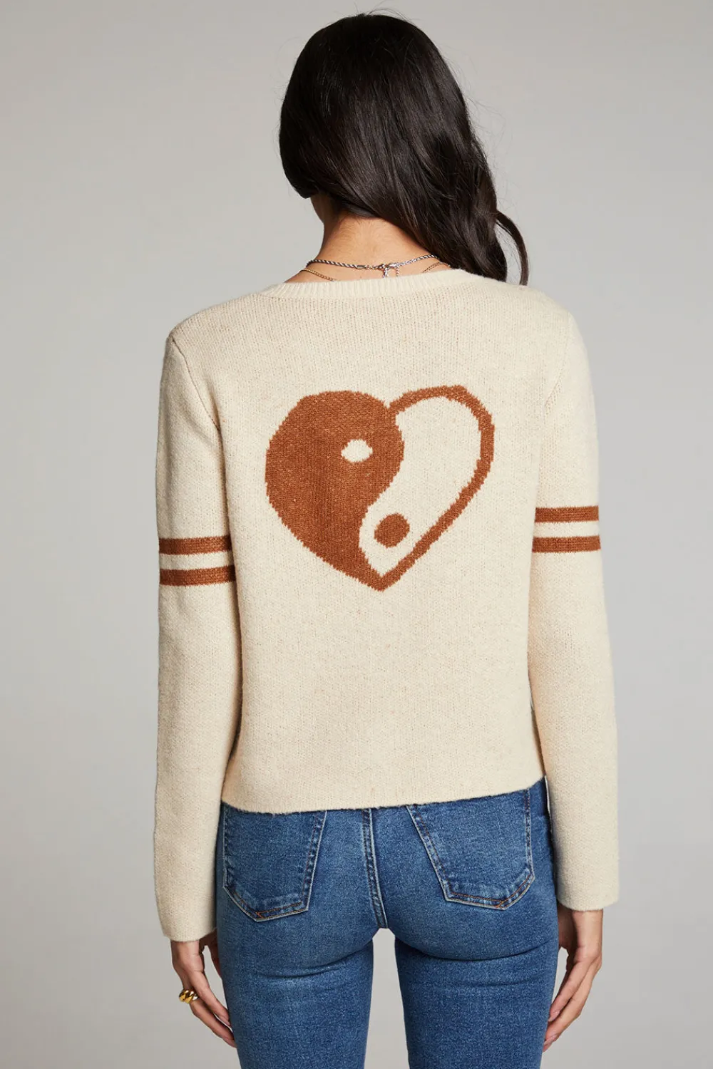Best Yin Yang Heart Cardigan Women Loungewear|Graphics