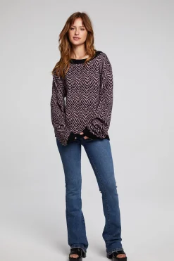 Online Zebra Pullover Melrose Sweater Women Outerwear|Loungewear