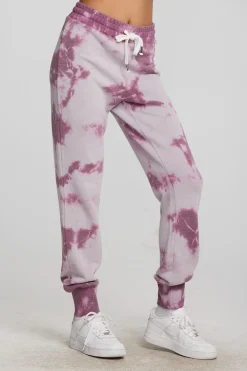 Cheap Zuma Cotton Terry Joggers With Rib And Shoestring Tie Women Loungewear|Bottoms